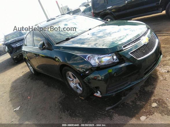 2014 Chevrolet Cruze 1lt Auto Green vin: 1G1PC5SB8E7179879