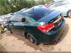 2014 Chevrolet Cruze 1lt Auto Green vin: 1G1PC5SB8E7179879