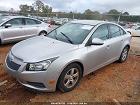 2014 Chevrolet Cruze 1lt Auto Silver vin: 1G1PC5SB8E7279898