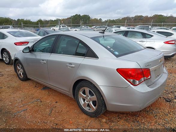 2014 Chevrolet Cruze 1lt Auto Silver vin: 1G1PC5SB8E7279898