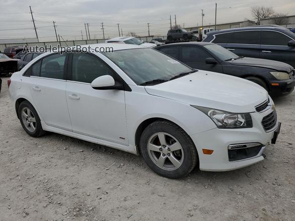 2016 Chevrolet Cruze Limited Lt White vin: 1G1PE5SB7G7214943
