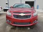 2014 Chevrolet Cruze Ltz Red vin: 1G1PG5SB7E7143492