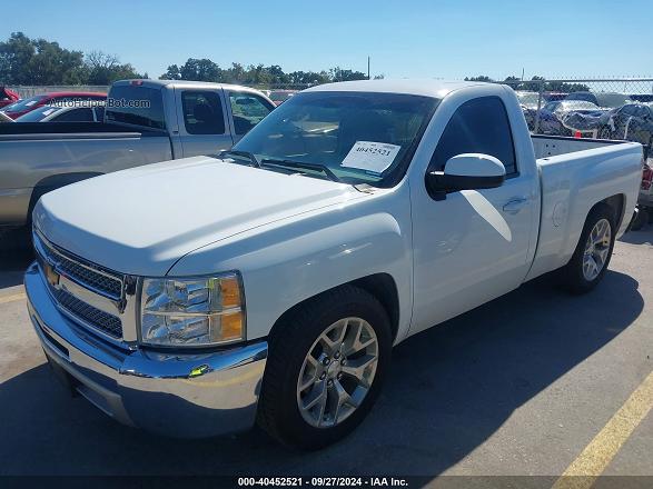 2012 Chevrolet Silverado 1500 Work Truck White vin: 1GCNCPEX5CZ336321