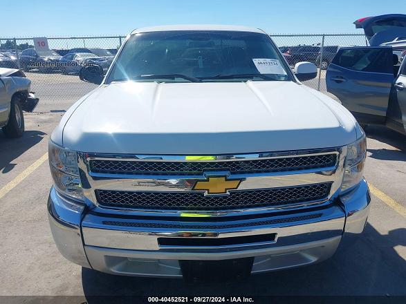 2012 Chevrolet Silverado 1500 Work Truck White vin: 1GCNCPEX5CZ336321