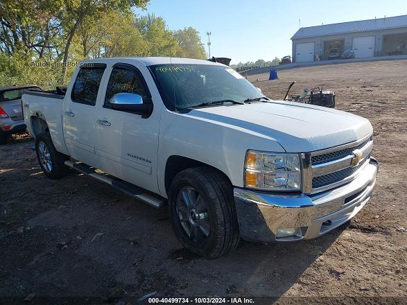2012 Chevrolet Silverado 1500 Lt White vin: 1GCPKSE7XCF188392