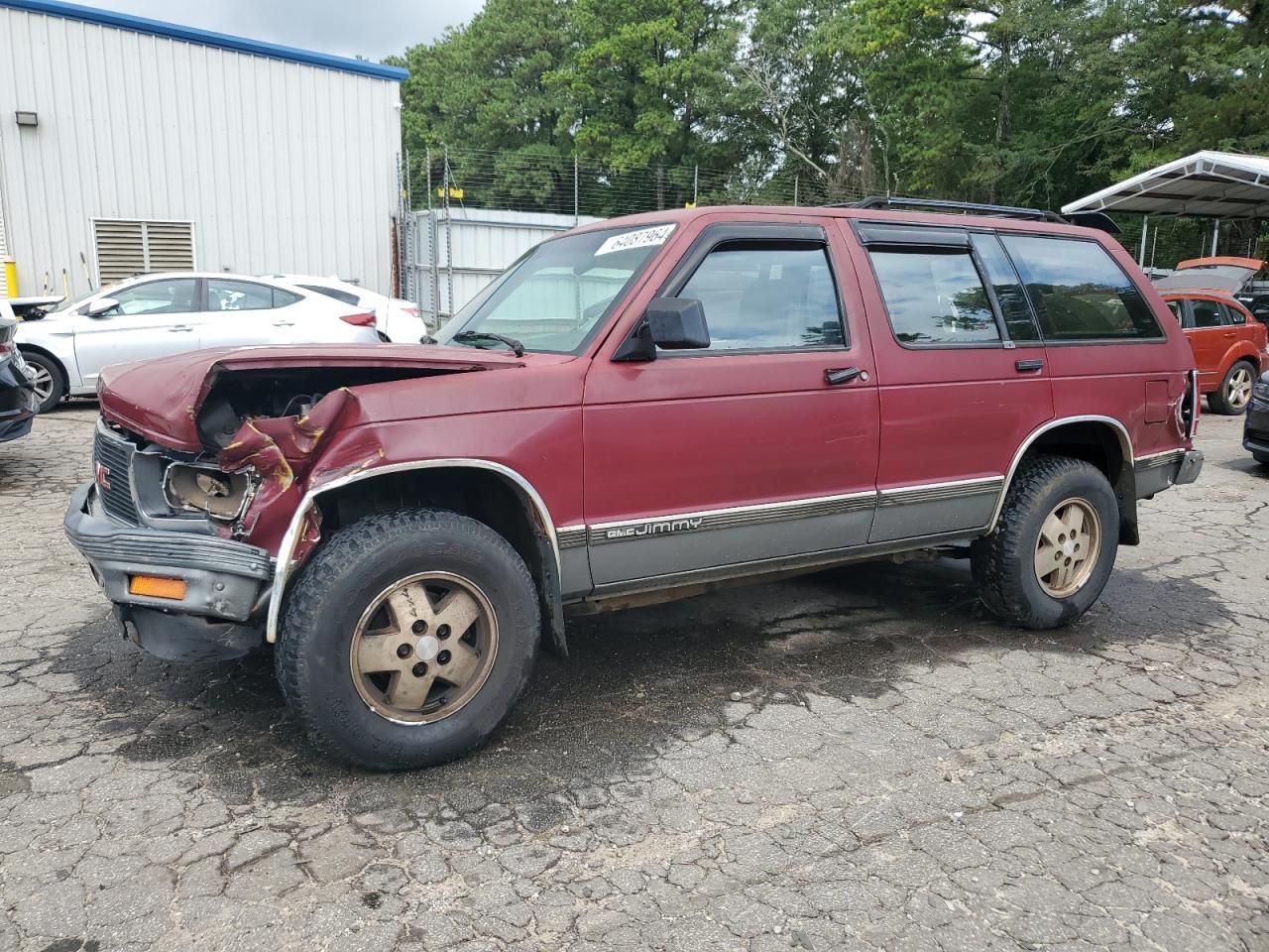 Price & History 1991 Gmc S15 Jimmy 4.3l 6 vin