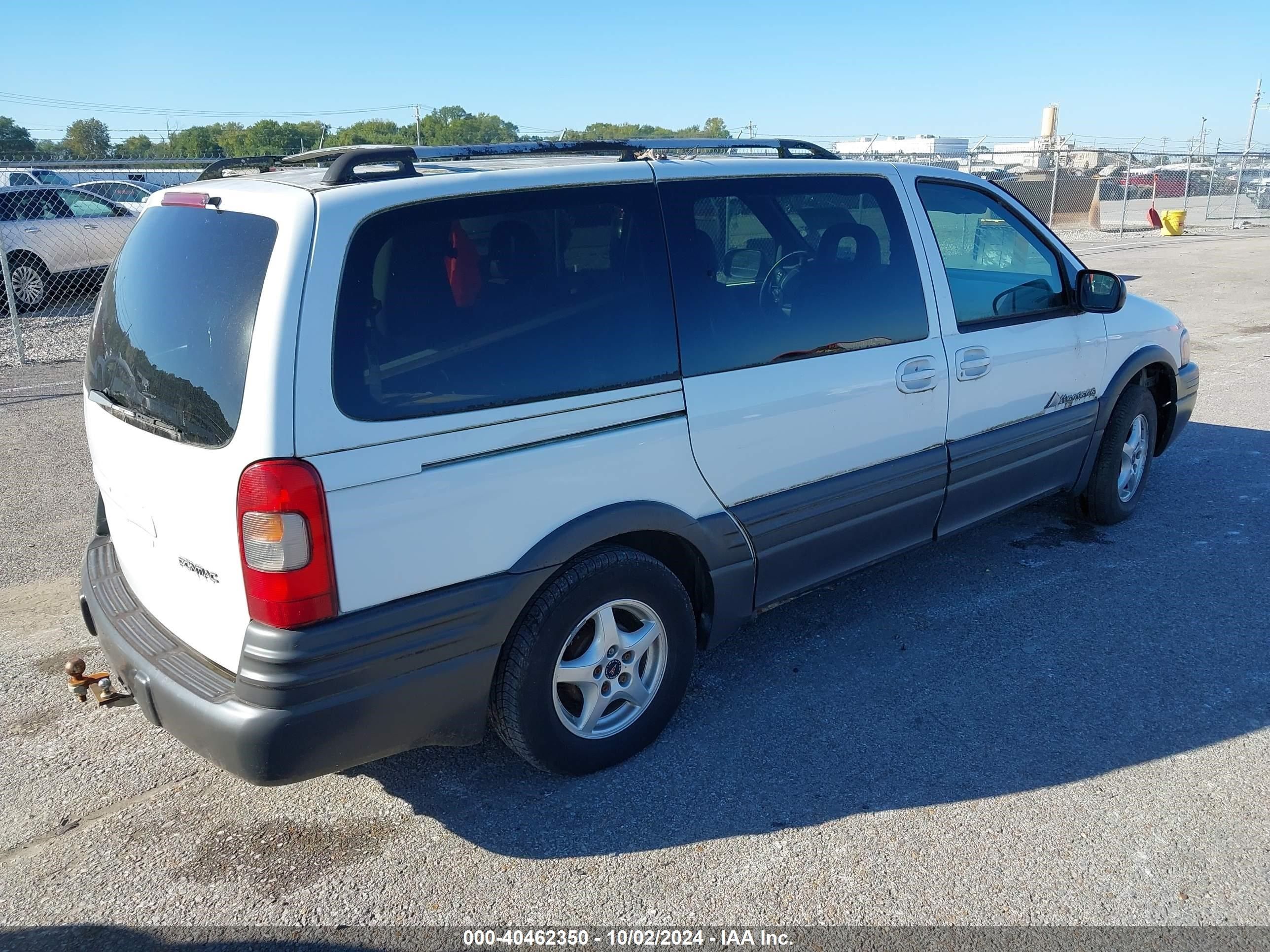 Price & History 2001 Pontiac Montana M16 W/1se Pkg. 3.4l V-6