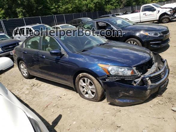 2010 Honda Accord Lxp Blue vin: 1HGCP2F46AA033645