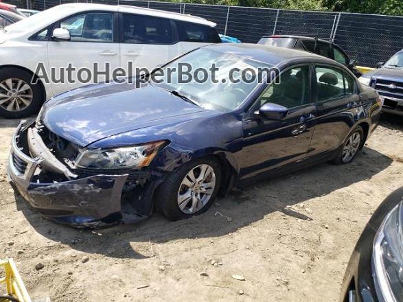2010 Honda Accord Lxp Blue vin: 1HGCP2F46AA033645