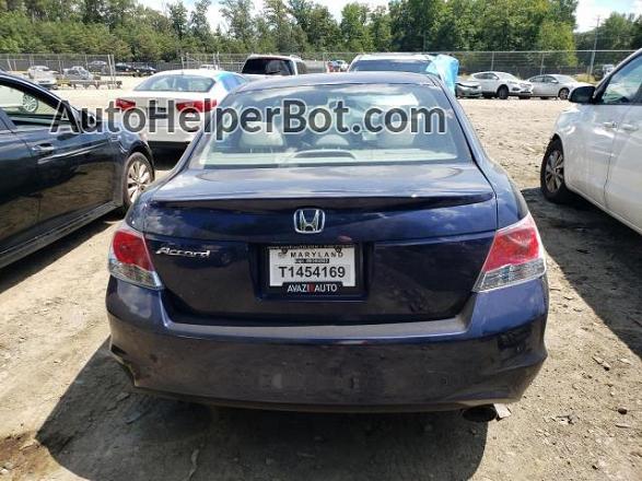 2010 Honda Accord Lxp Blue vin: 1HGCP2F46AA033645