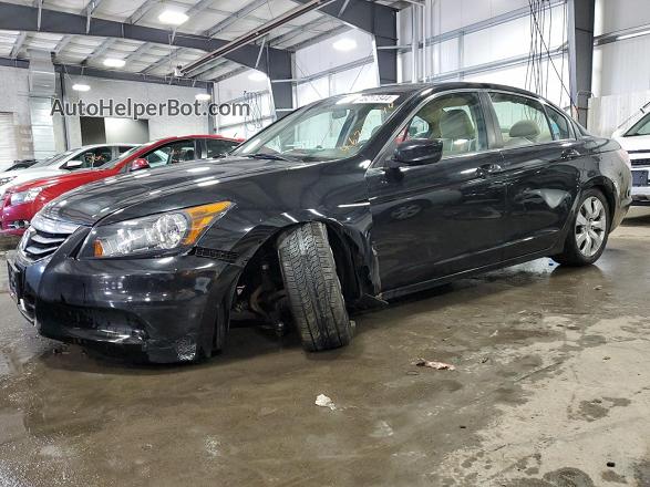 2010 Honda Accord Ex Black vin: 1HGCP2F70AA005902