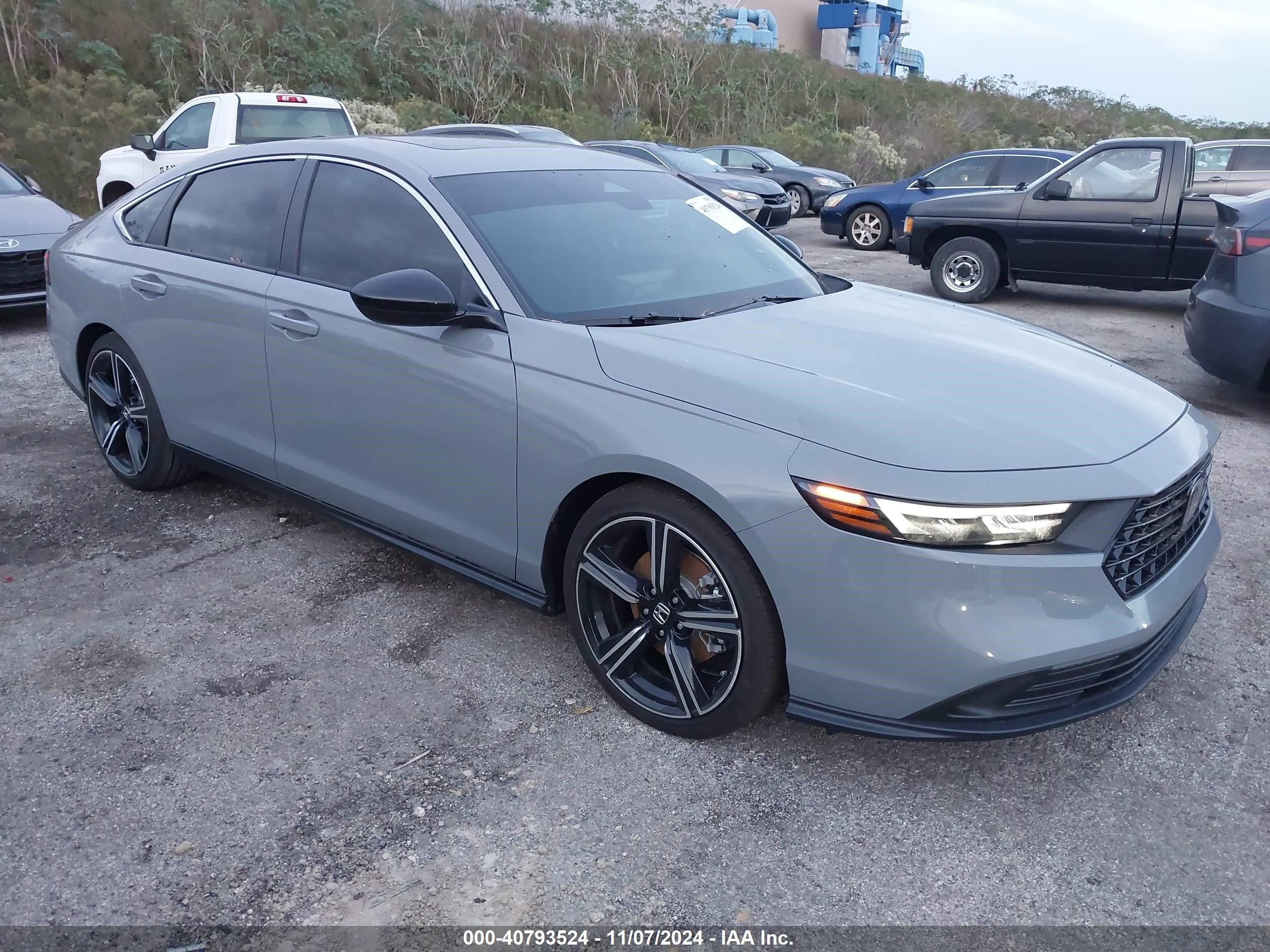 Price & History 2024 Honda Accord Hybrid Sport 2.0l I-4 Di, Dohc