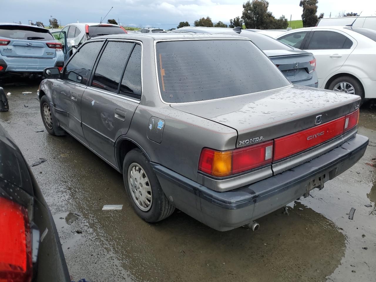 Price & History 1989 Honda Civic Lx 1.5l 4 vin: 1HGED3651KA045722