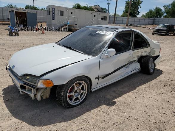 1995 Honda Civic Ex Белый vin: 1HGEJ1125SL036343