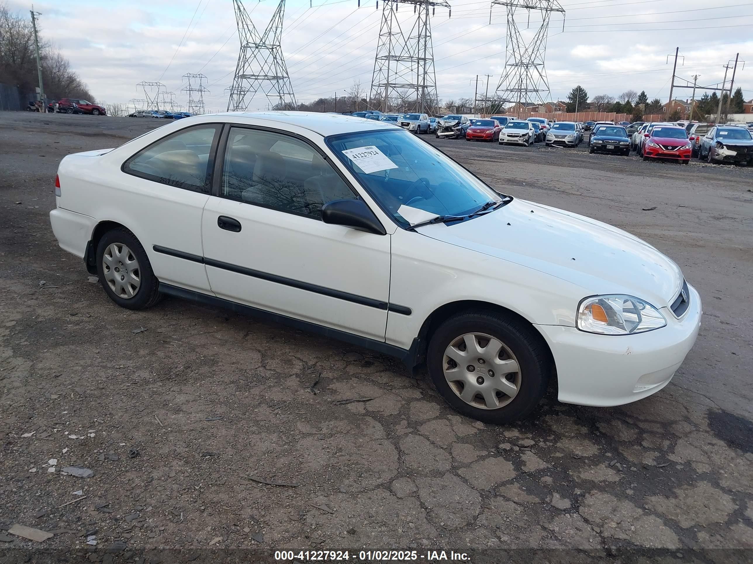 Price & History 1999 Honda Civic Dx 1.6l I-4 106hp vin