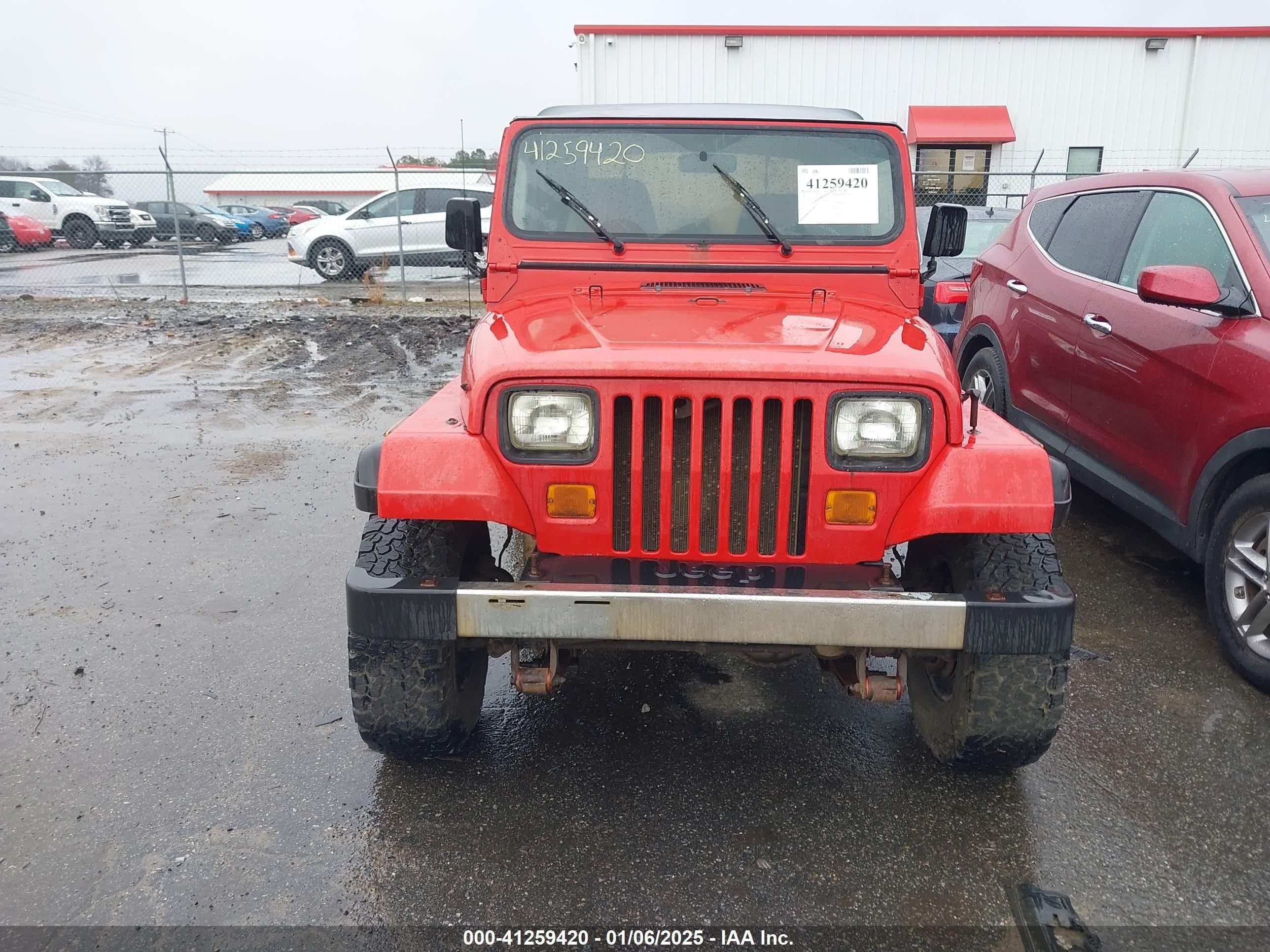Price & History 1995 Jeep Wrangler / Yj Se 4.0l I6 Fi F vin