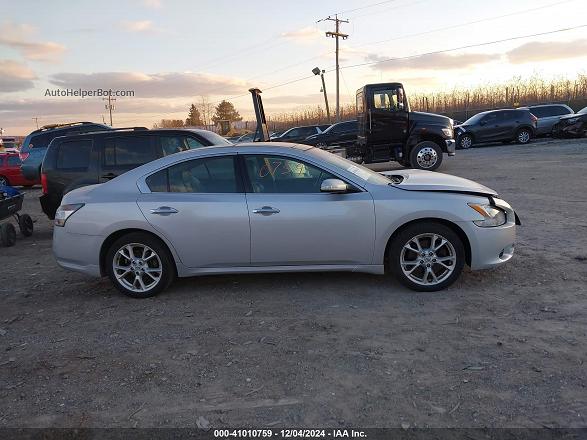 2014 Nissan Maxima 3.5 Sv Серебряный vin: 1N4AA5AP5EC464116
