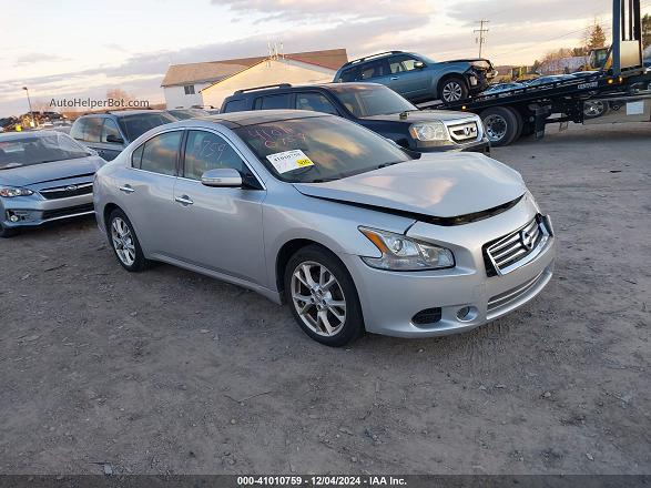 2014 Nissan Maxima 3.5 Sv Серебряный vin: 1N4AA5AP5EC464116