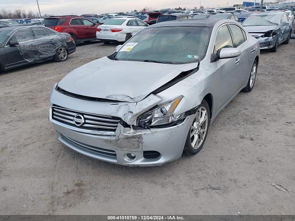 2014 Nissan Maxima 3.5 Sv Серебряный vin: 1N4AA5AP5EC464116