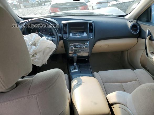 2014 Nissan Maxima S Silver vin: 1N4AA5AP5EC465699