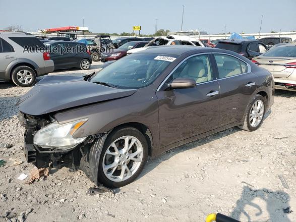 2014 Nissan Maxima S Silver vin: 1N4AA5AP5EC465699