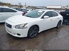 2014 Nissan Maxima 3.5 Sv Белый vin: 1N4AA5AP5EC475732