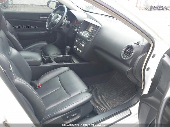 2014 Nissan Maxima 3.5 Sv Белый vin: 1N4AA5AP5EC475732
