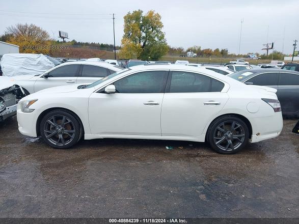 2014 Nissan Maxima 3.5 Sv Белый vin: 1N4AA5AP5EC475732