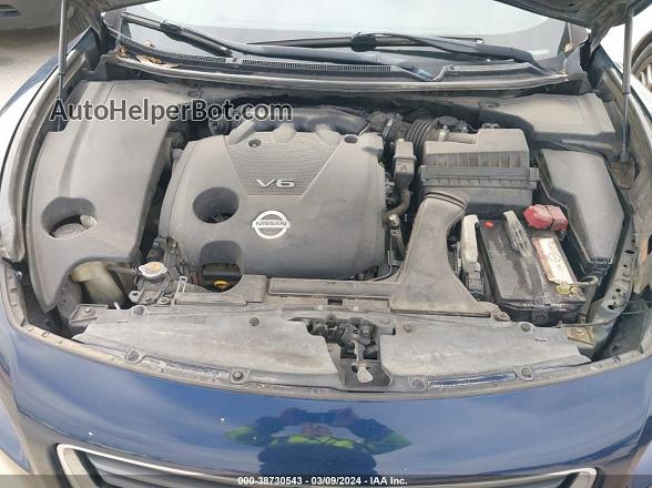 2014 Nissan Maxima 3.5 S Blue vin: 1N4AA5AP6EC908281