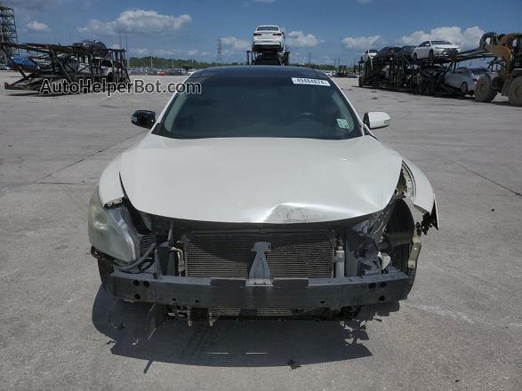 2014 Nissan Maxima S White vin: 1N4AA5AP8EC459122