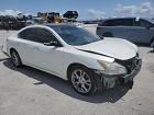 2014 Nissan Maxima S White vin: 1N4AA5AP8EC459122