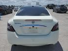 2014 Nissan Maxima S White vin: 1N4AA5AP8EC459122