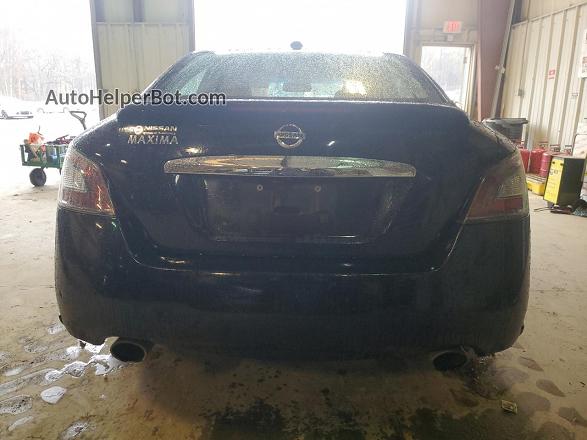 2014 Nissan Maxima S Black vin: 1N4AA5AP8EC474087
