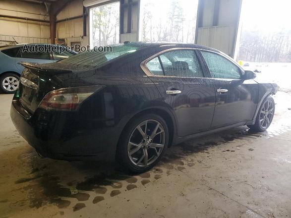 2014 Nissan Maxima S Black vin: 1N4AA5AP8EC474087