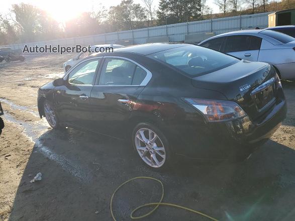 2014 Nissan Maxima S Черный vin: 1N4AA5AP8EC497417