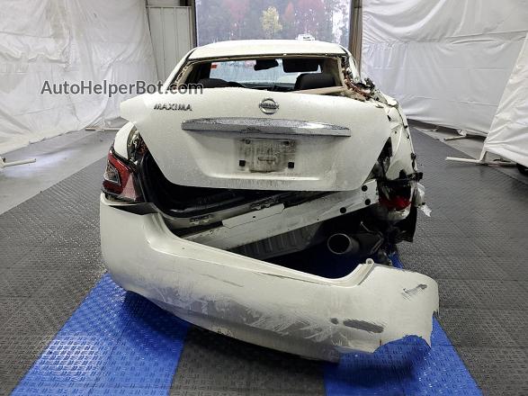 2014 Nissan Maxima S Белый vin: 1N4AA5AP9EC471764