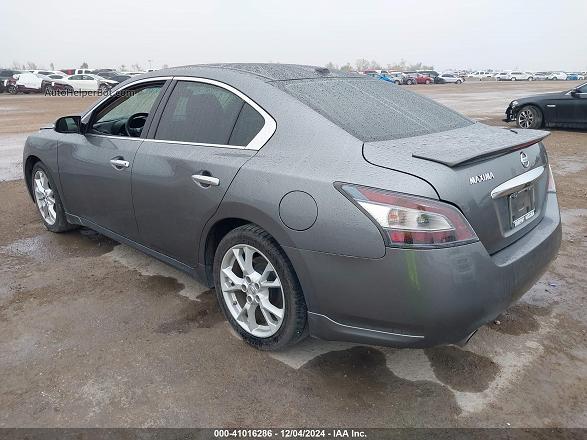 2014 Nissan Maxima 3.5 Sv Gray vin: 1N4AA5AP9EC494977