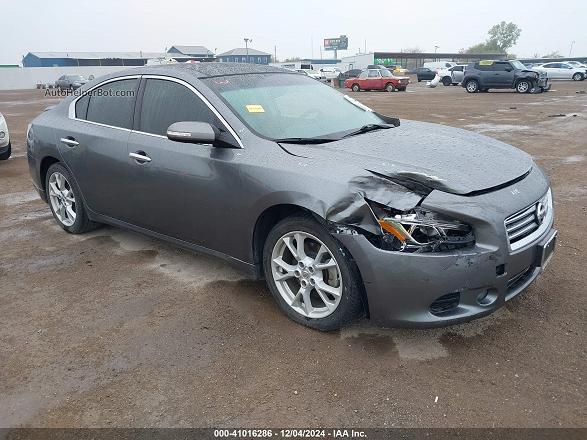 2014 Nissan Maxima 3.5 Sv Gray vin: 1N4AA5AP9EC494977
