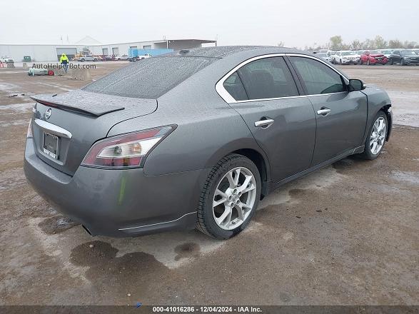 2014 Nissan Maxima 3.5 Sv Gray vin: 1N4AA5AP9EC494977