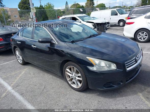 2014 Nissan Maxima 3.5 S/3.5 Sv Black vin: 1N4AA5APXEC491862