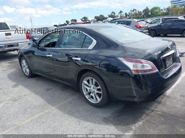 2014 Nissan Maxima 3.5 S/3.5 Sv Black vin: 1N4AA5APXEC491862