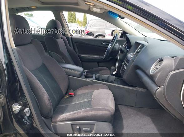 2014 Nissan Maxima 3.5 S/3.5 Sv Black vin: 1N4AA5APXEC491862