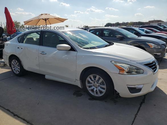 2015 Nissan Altima 2.5 White vin: 1N4AL3AP1FN352532
