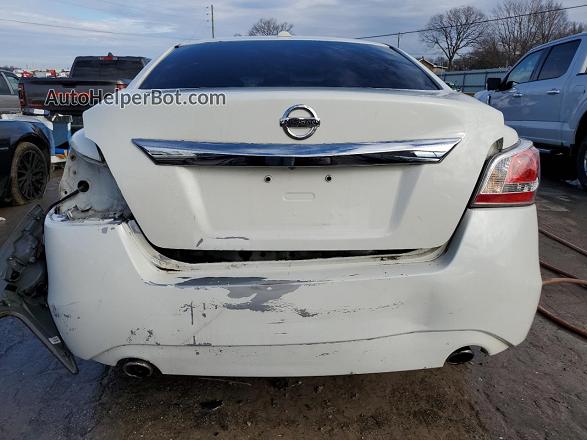 2015 Nissan Altima 2.5 White vin: 1N4AL3AP4FC190326