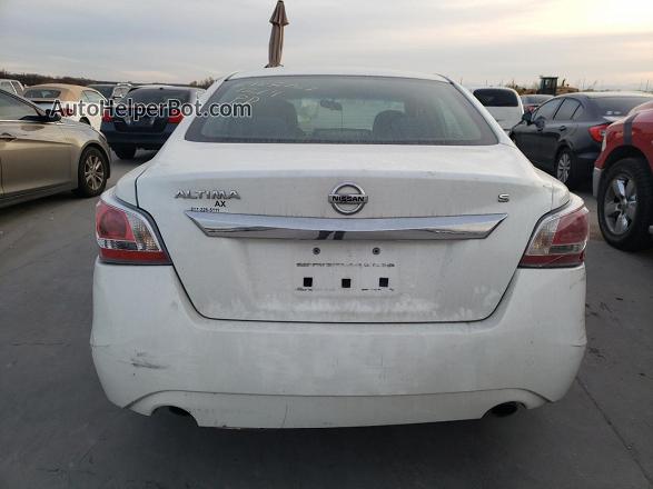 2015 Nissan Altima 2.5 White vin: 1N4AL3AP7FC193298