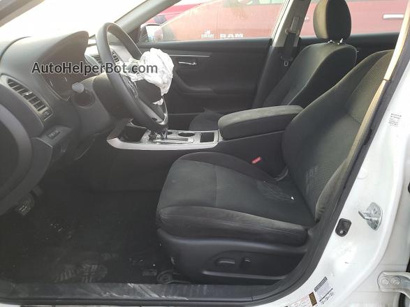 2015 Nissan Altima 2.5 White vin: 1N4AL3AP7FC193298
