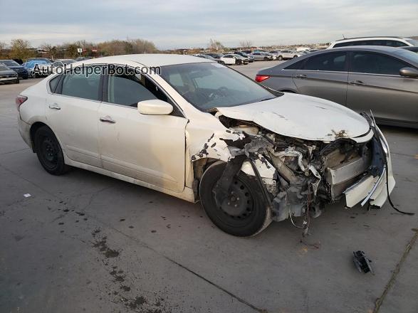 2015 Nissan Altima 2.5 White vin: 1N4AL3AP7FC193298