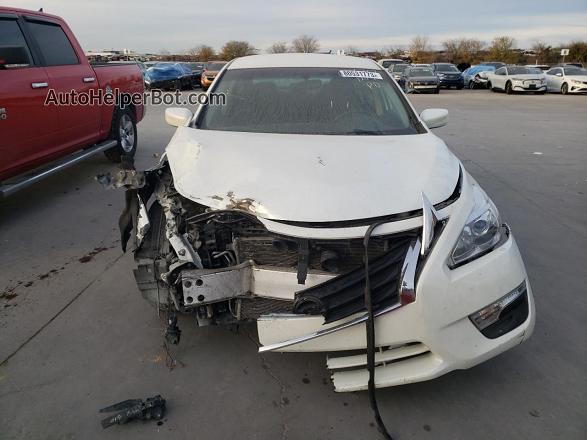 2015 Nissan Altima 2.5 White vin: 1N4AL3AP7FC193298
