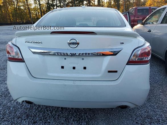 2015 Nissan Altima 2.5 White vin: 1N4AL3AP7FC489034
