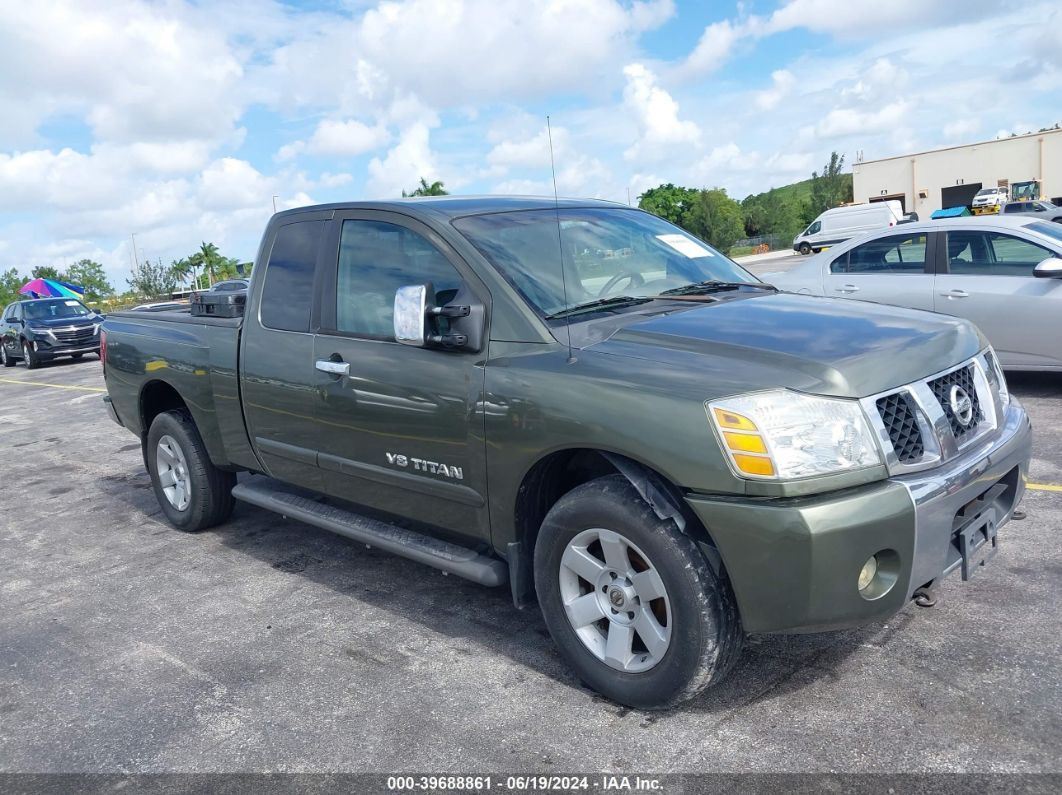 Price & History 2005 Nissan Titan Le 5.6l V-8 Dohc, 305hp vin